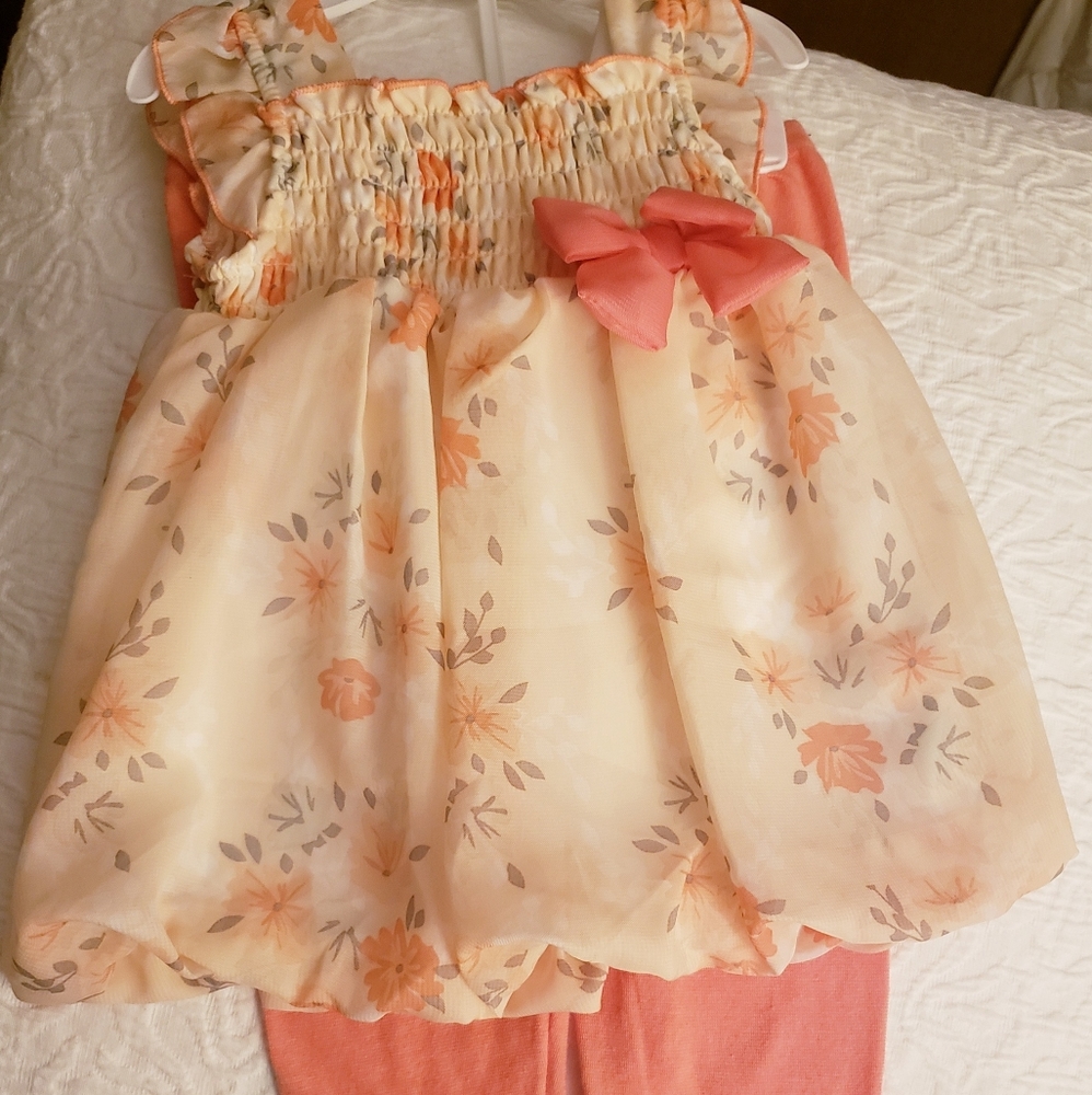 Precious Little Girl 2-pc Pant Set